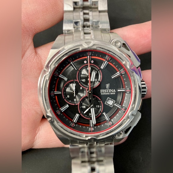 FESTINA Chrono Bike - Tour De France Registered Model F16881 Men’s Watch - Picture 3 of 11